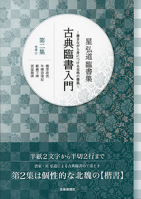 星弘道　古典臨書入門　第２集　楷書（２）